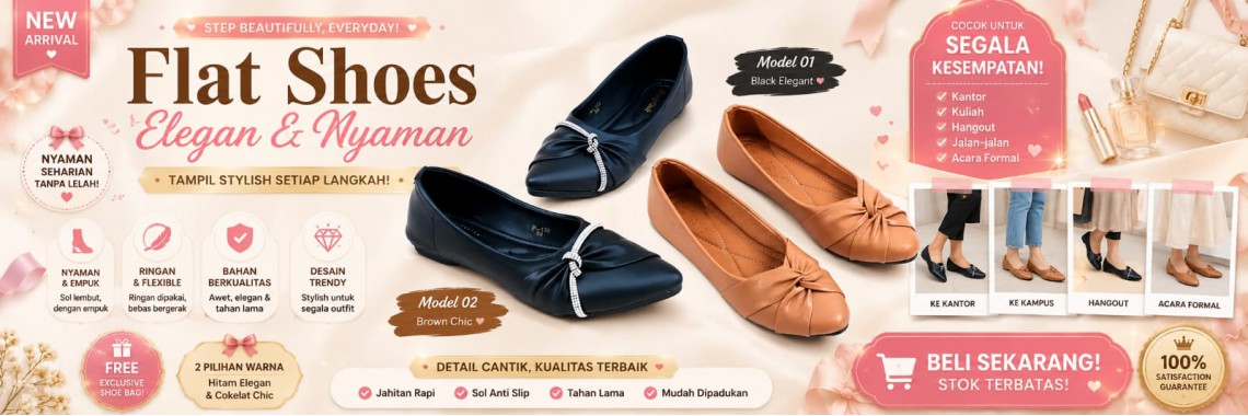 Faltshoes wanita